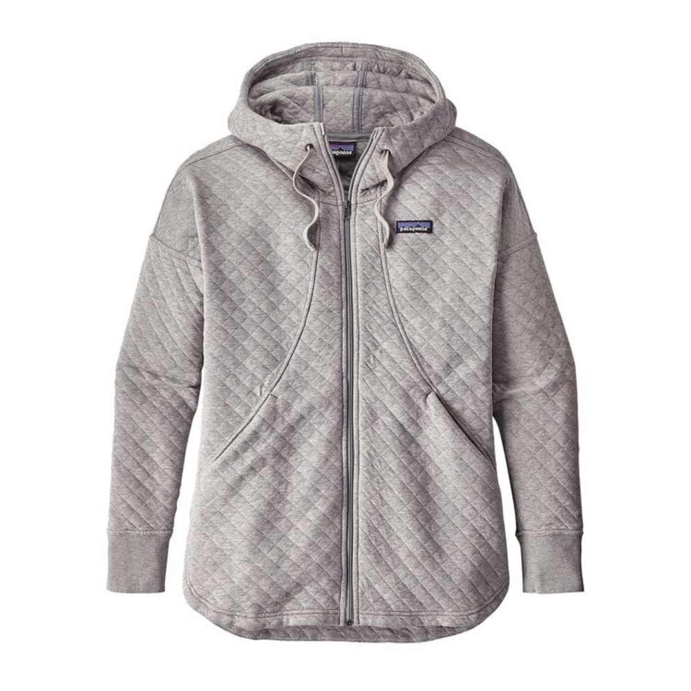 Patagonia Organic Cotton Quilt Hooded Jacket, S